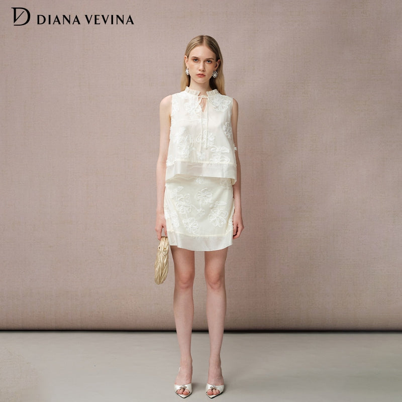 BEIGE SKIRT