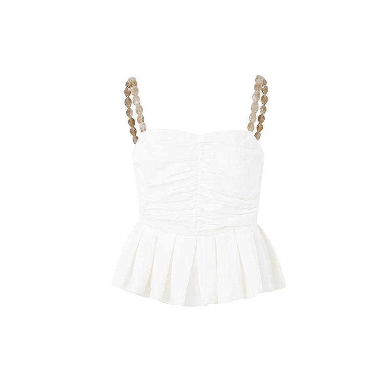 JADE WHITE VEST