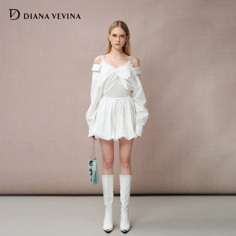 WHITE CULOTTES