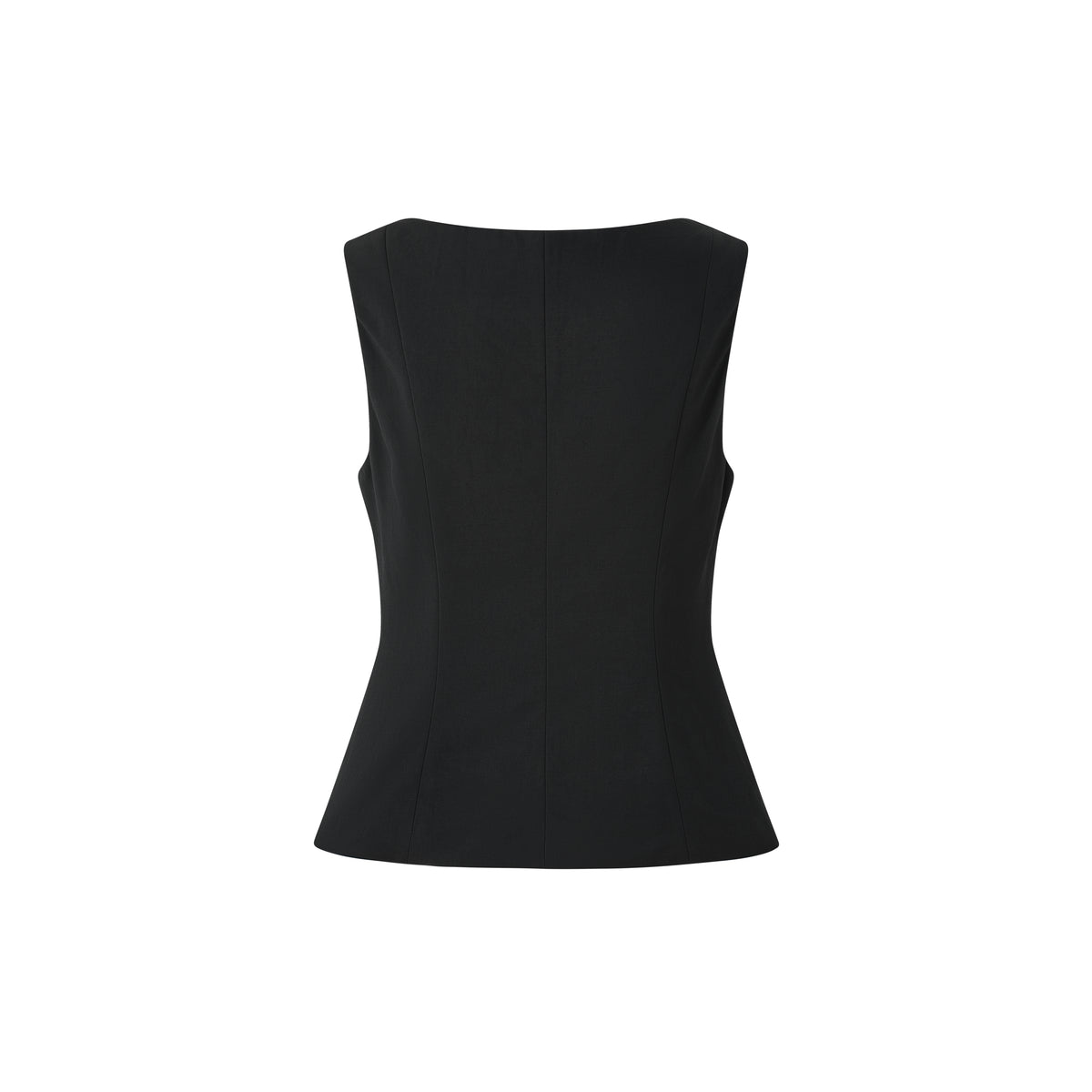 Lace Trim Slim Fit Sleeveless Top