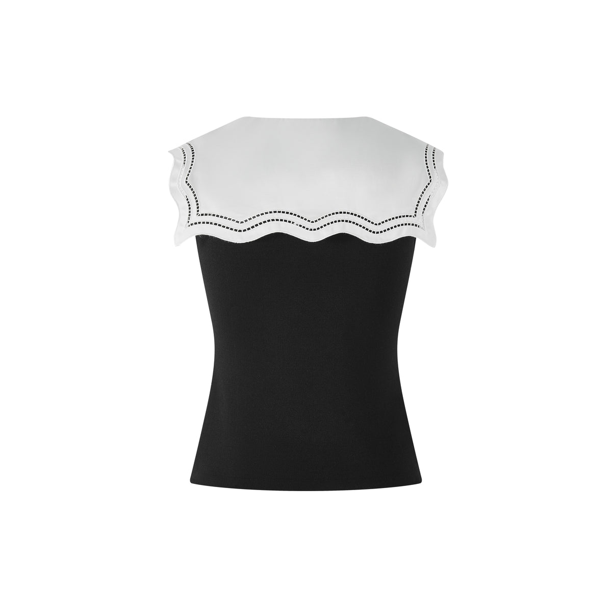 Sailor Collar Bow Tank Top