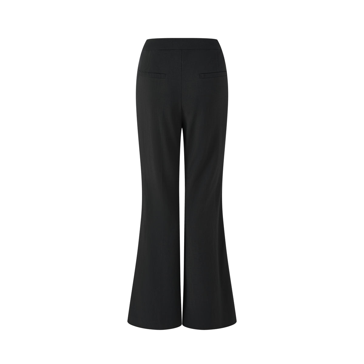 Lace Trim Flare Pants