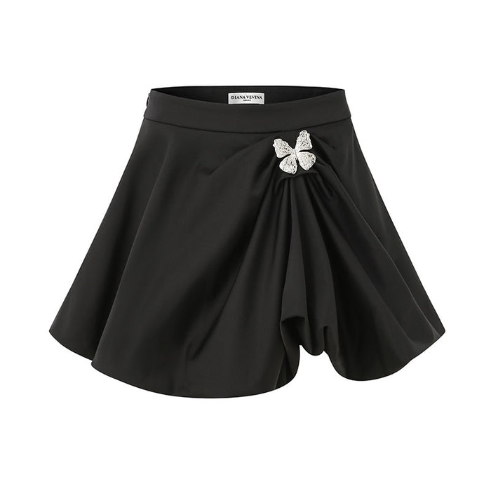 BLACK BUTTERFLY SKIRT