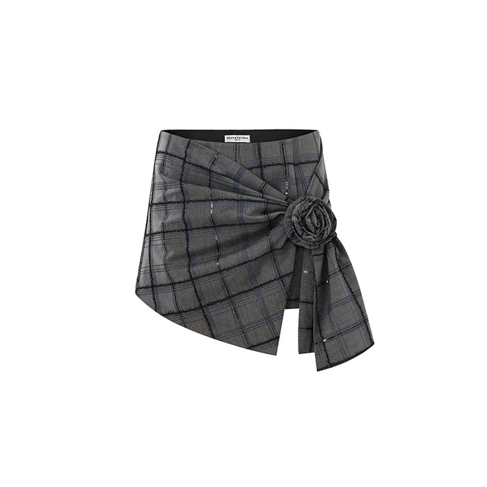 PREPPY PLAID SKORT