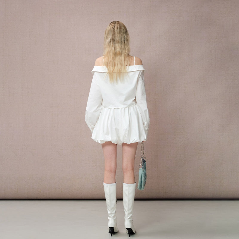 WHITE CULOTTES