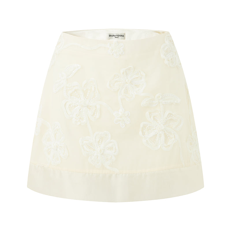 BEIGE SKIRT