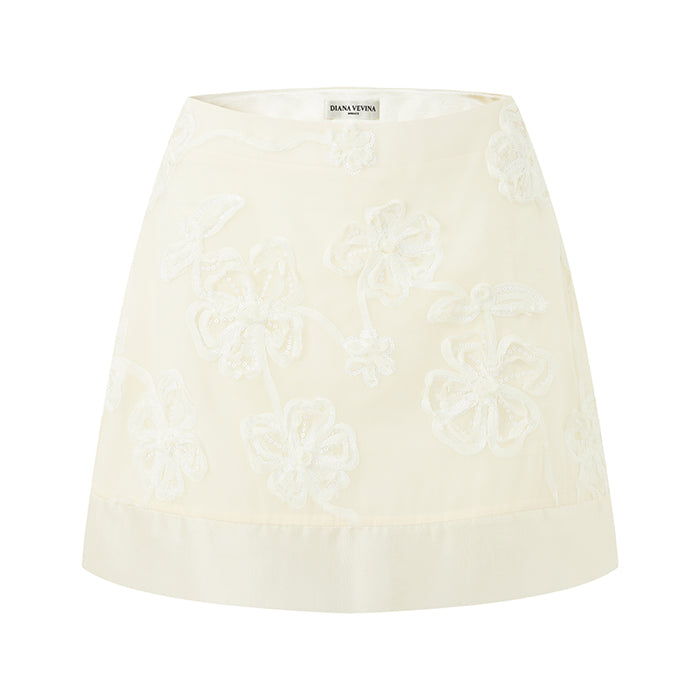BEIGE SKIRT
