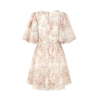 LACE FLORAL DRESS