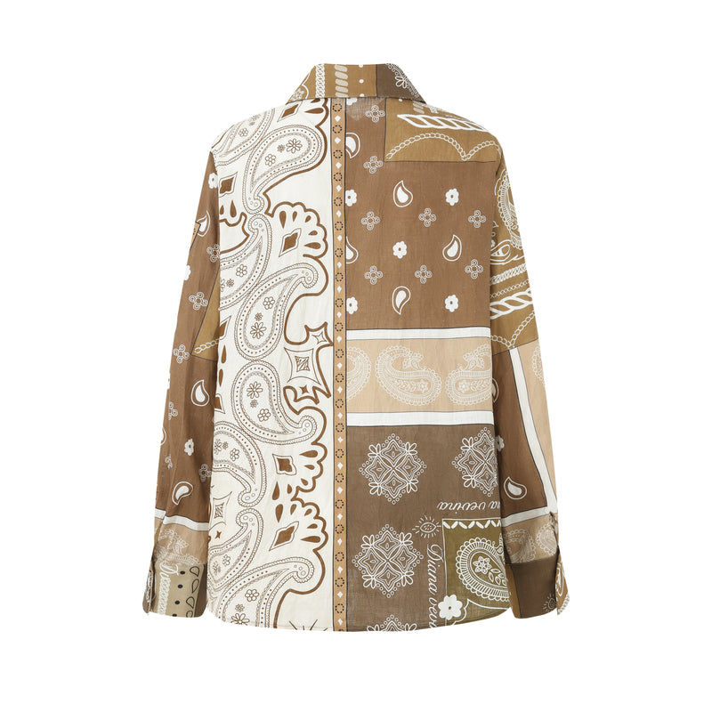 PAISLEY LINEN SHIRT