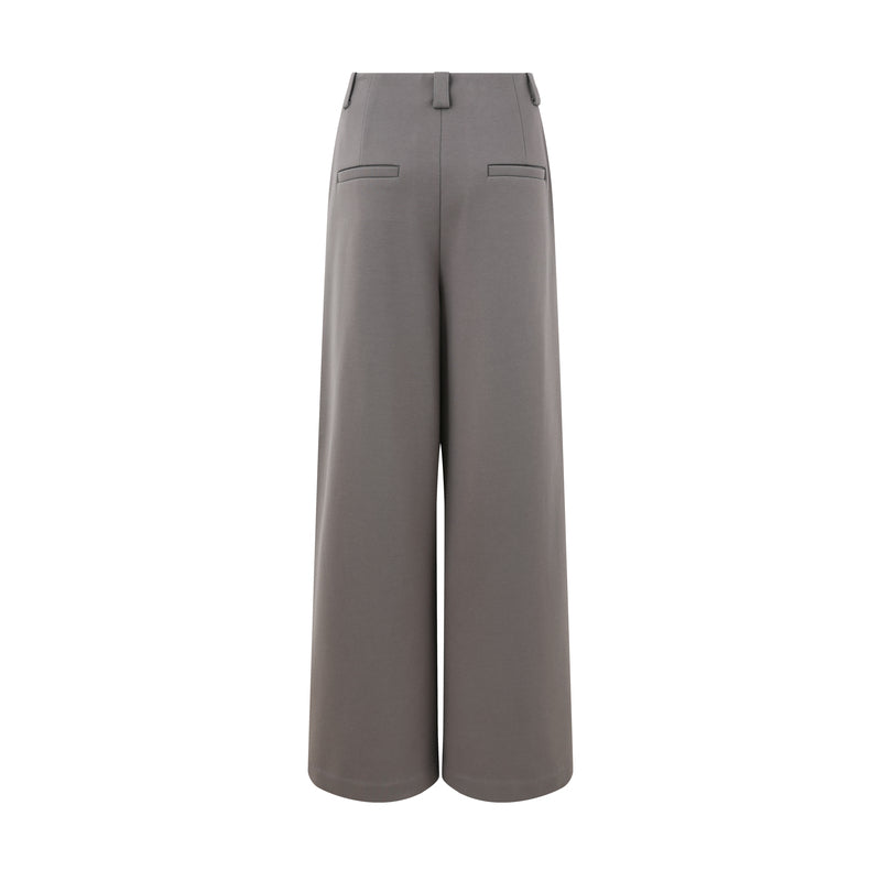 GREY OVERSIZED LONG SWEATPANTS