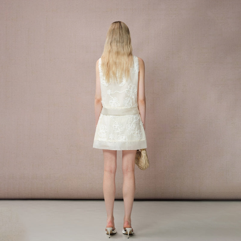 BEIGE SKIRT