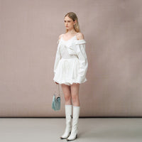WHITE CULOTTES