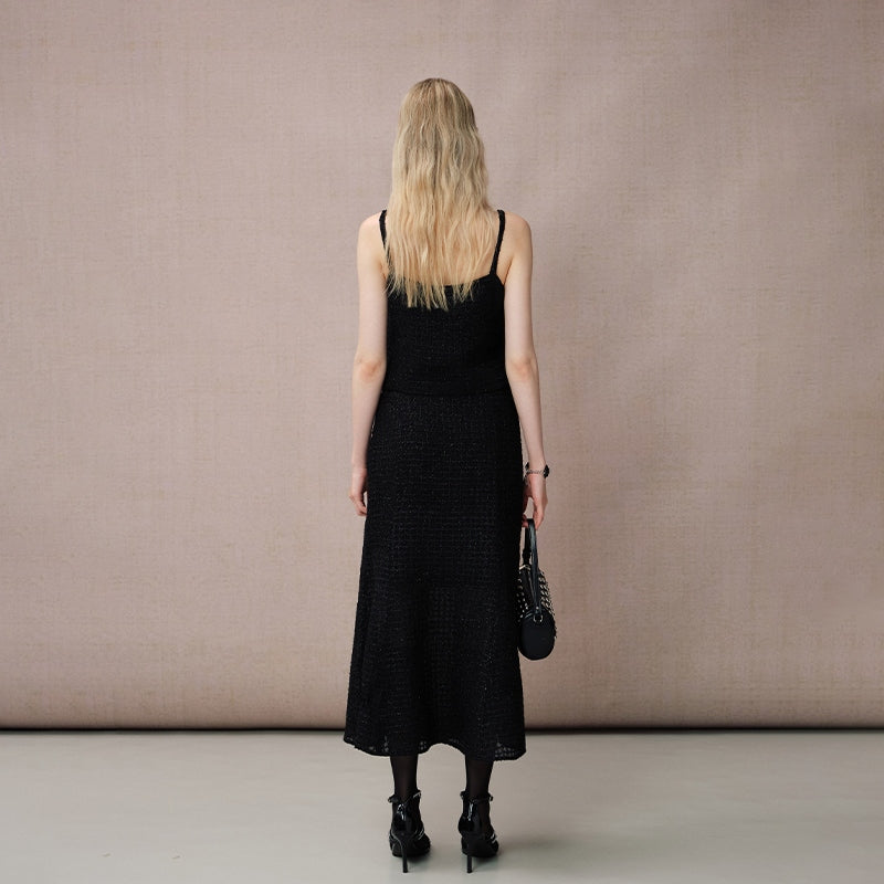 ACETATE PATCHWORK SKIRT