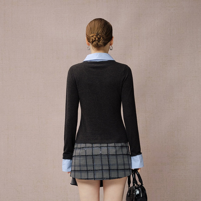 PREPPY PLAID SKORT