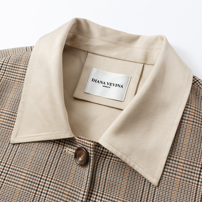 REVERSIBLE PLAID JACKET