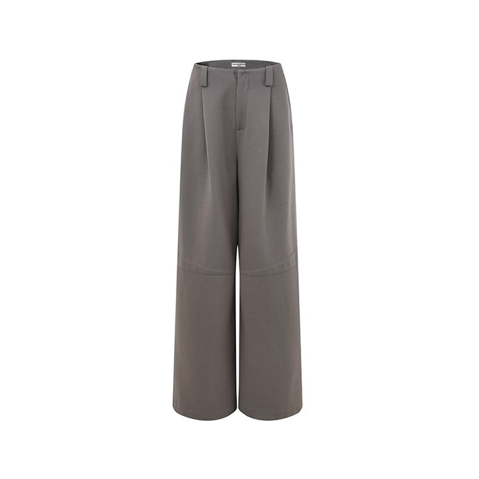 GREY OVERSIZED LONG SWEATPANTS