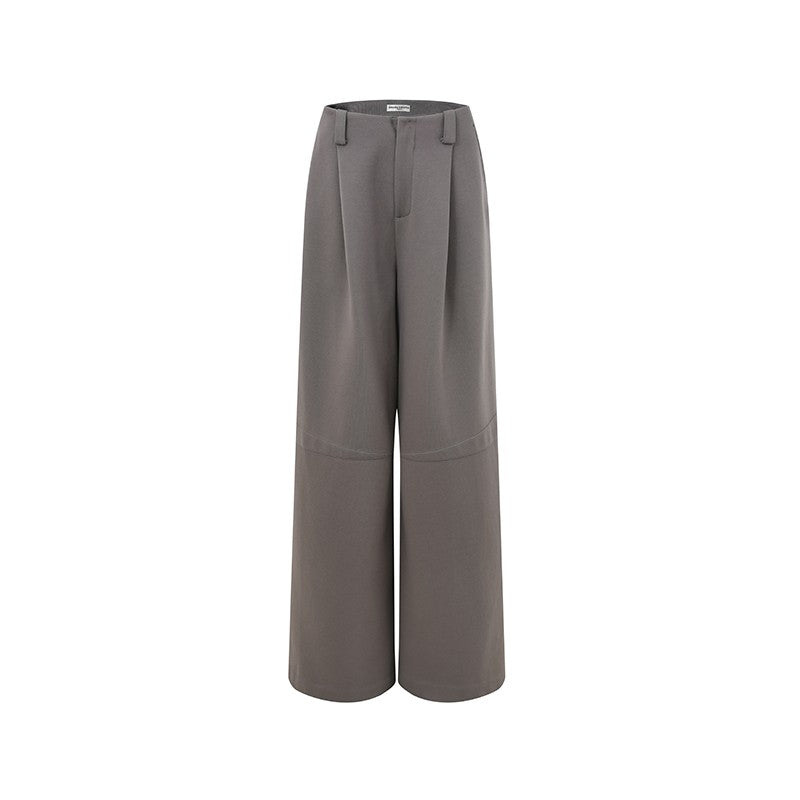 GREY OVERSIZED LONG SWEATPANTS