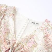 LACE FLORAL DRESS