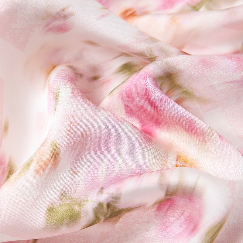 PINK FLORAL PRINT DRESS