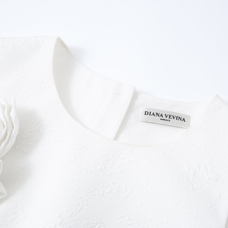 WHITE SCALLOPED EDGE VEST