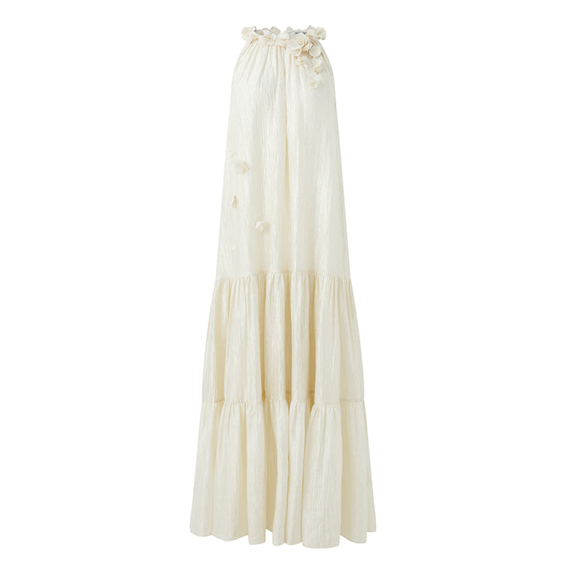 BEIGE MAXI DRESS