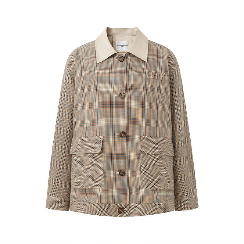 REVERSIBLE PLAID JACKET